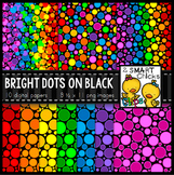 Background Paper – Bright Dots on Black Bundle