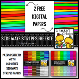 Background Paper – Sideways Stripes FREEBIE