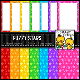 Background Paper and Borders – Fuzzy Stars Bundle