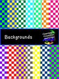 Backgrounds {Checkers} for Personal and Commercial Use- Freebie