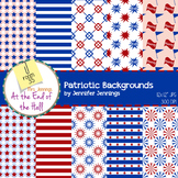 Backgrounds - patriotic themed digital paper