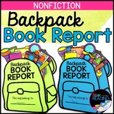 Backpack Book Report: Nonfiction Reading Comprehension Ski