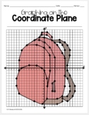 Backpack Emoji- Graphing on the Coordinate Plane Mystery Picture