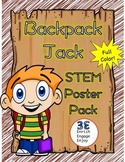 Backpack Jack STEM STEAM Poster Pack -- Full Color!