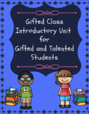 Back to School Gifted and Talented (Introduction to Gifted Class)
