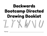 Backwards Bootcamp Directed Drawing paper