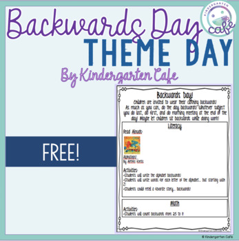 Preview of Backwards Day! Free!