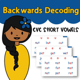 Backwards Decoding - CVC Short Vowels (A E I O U)