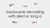 Backwards Decoding - silent-e