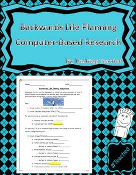 Preview of Backwards Life Planning Computer-Based Research Project