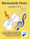 Backwards Music, Levels 1 & 2
