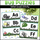 Bug Initial Sound Puzzles | Self-Correcting Insect Alphabe