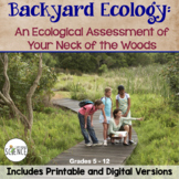 FREE Backyard Ecology Activity