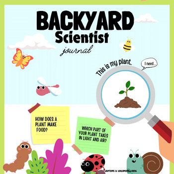 Preview of Backyard Scientist Drawing and Writing Journal