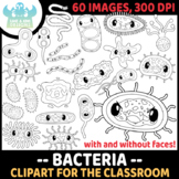 Bacteria Digital Stamps (Lime and Kiwi Designs)