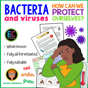 Preview of Bacteria, Germs and Viruses Lesson