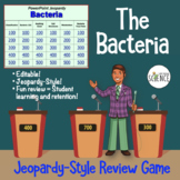 Bacteria Jeopardy Review Game