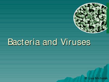 Preview of Bacteria and Viruses PowerPoint Presentation Lesson Plan