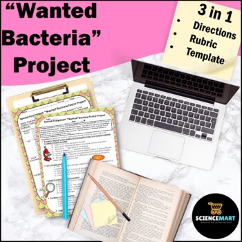 Preview of Bacteria and Viruses Research Project | Middle School Biology Life Science