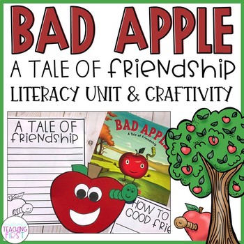 Preview of Bad Apple Literacy Unit and Craftivity