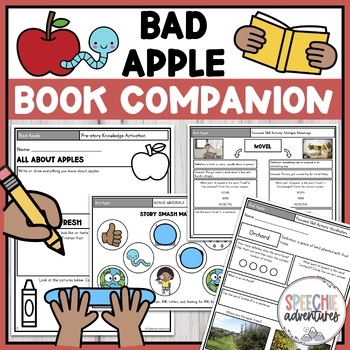 Preview of Bad Apple Printable Book Companion