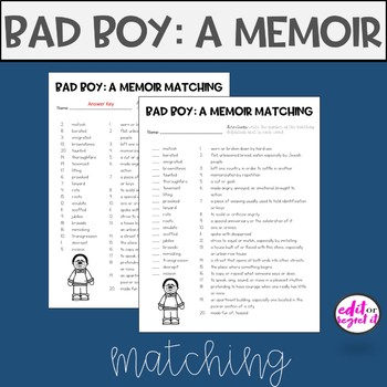 Bad Boy A Memoir 
