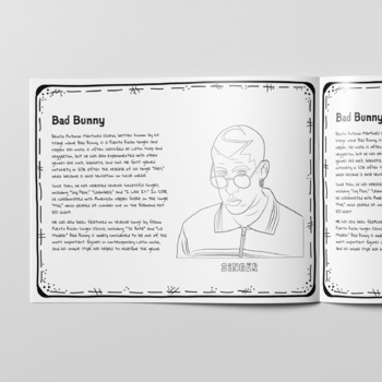 Biografía de Bad Bunny worksheet