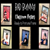 Bad Bunny Classroom Posters