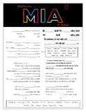Bad Bunny & Drake - 'MIA' Cloze Song Sheet! Spanish!