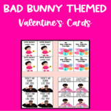 Bad Bunny Valentine's Cards (SPANISH AND ENGLISH)