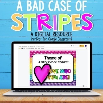 Preview of Bad Case of Stripes Digital Distance Learning