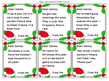 Bad Grammar Letters to Santa by SLP Tree | Teachers Pay Teachers