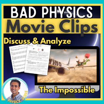 Preview of Bad Physics In Movies Activity & Project | End of Year