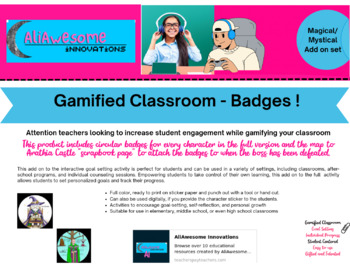 Preview of Badges for Gamified Goal Setting