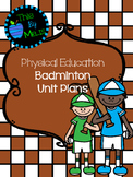 Badminton Unit Plans