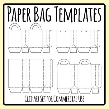 Gift Bag Blank Template, Paper Mini Hand Bag, Party Favor Gift Hand Bag  Cricut Silhouette Silhouette Studio Paper Size Letter - Etsy