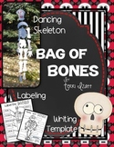 Bag of Bones....a skeleton craft and writing activity