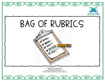 Preview of Bag of Rubrics