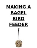 Bagel bird feeder