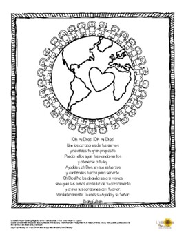 Download Baha'i Unity Prayer Coloring Page by Little One Resources ...