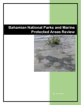 Preview of Bahamian National Parks and Marine Protected Areas Review