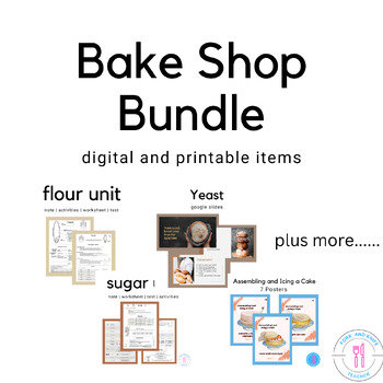Preview of Bake Shop Bundle For The ProStart | FCS or Cooking Class