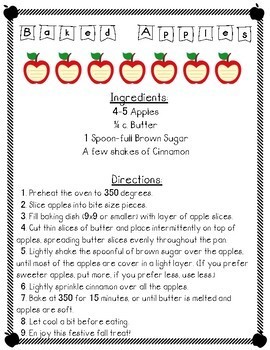 Preview of Baked Apple Recipe