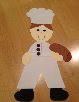 Baker or Chef Paper Craft