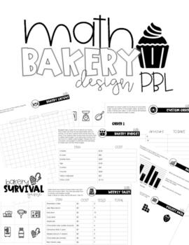 Preview of Bakery Design and Math Project