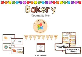 Preview of Bakery - Dramatic Play | Little Kids Corner