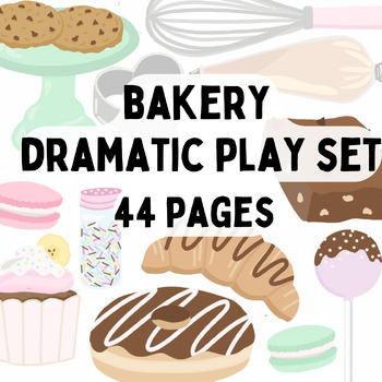 Preview of Bakery Dramatic Play Set
