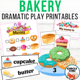 Bakery Dramatic Play and Printable Activities, Pretend Gam