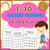 Bakery Numbers : Find & Trace 1-10
