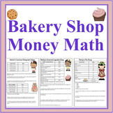 Bakery Shop Money Math Problems